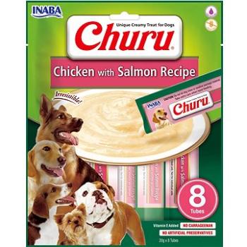 Inaba Churu Dog kuracie s lososom 8× 20 g (8859387701138)