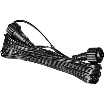 EMOS Predlžujúci kábel pre spájacie reťaze Standard čierny, 10 m, vonkajší aj vnútorný (D1ZB01)