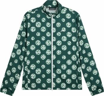 J.Lindeberg Ash Light Packable Golf Jacket Print Rain Forest Sphere Dot L