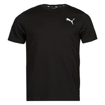 Puma  Tričká s krátkym rukávom ESS CAT LOGO TEE  Čierna