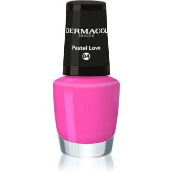 Dermacol Mini lak na nechty odtieň 04 Pastel Love 5 ml