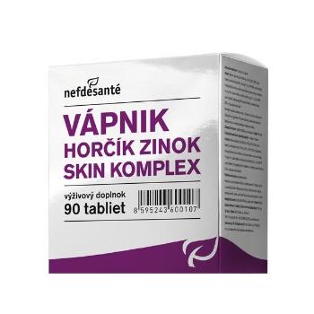 Nefdesanté Vápník, hořčík, zinek, skin komplex 60 kapsúl