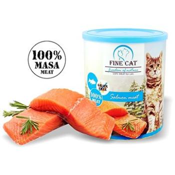 FINE CAT FoN konzerva pre mačky LOSOS, 100 % mäsa, 800 g (8595657304257)