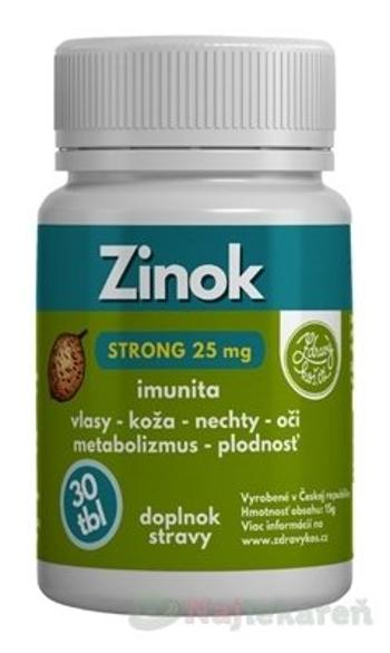 Medical ZINOK STRONG 25 mg 30 tabliet