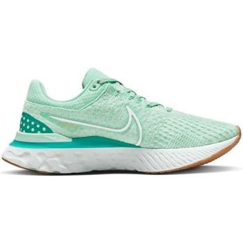 Nike  Bežecká a trailová obuv React Infinity Run Flyknit 3  Zelená