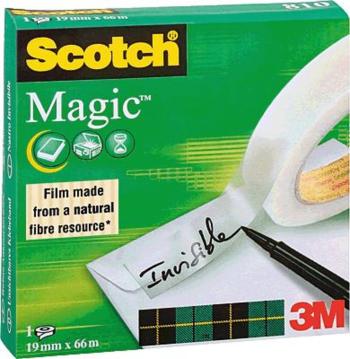 3M SCOTCH® Magic™ 810 M8101966 lepiaca páska Scotch® Magic ™ 810 priehľadná (d x š) 66 m x 19 mm 1 ks