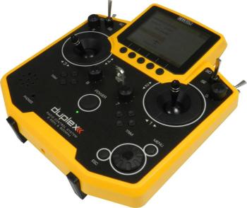 Jeti DS-12 Multimode žltá ručné diaľkové ovládanie 2,4 GHz Kanálov: 8