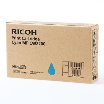 RICOH MPCW2200 (841636) - originálna cartridge, azúrová
