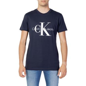 Calvin Klein Jeans  CORE MONOGRAM SLIM TEE J30J320935  Polokošele s dlhým rukávom Modrá