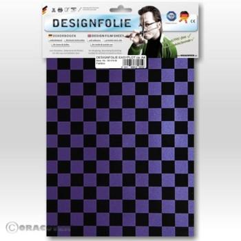 Oracover 95-056-071-B dizajnová fólie Easyplot Fun 4 (d x š) 300 mm x 208 mm perleť, purpurová, čierna
