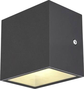 SLV SITRA CUBE 1002032 LED vonkajšie nástenné osvetlenie   10 W teplá biela antracitová