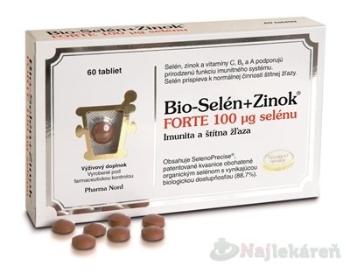 Bio-SELEN+ZINOK FORTE 100 μg selénu tbl 1x60 ks