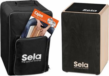 Sela Primera Black Bundle Black Drevený cajon