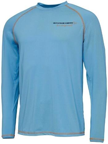 Savage Gear Tričko Aqua UV Long Sleeve Tee Bonnie Blue M