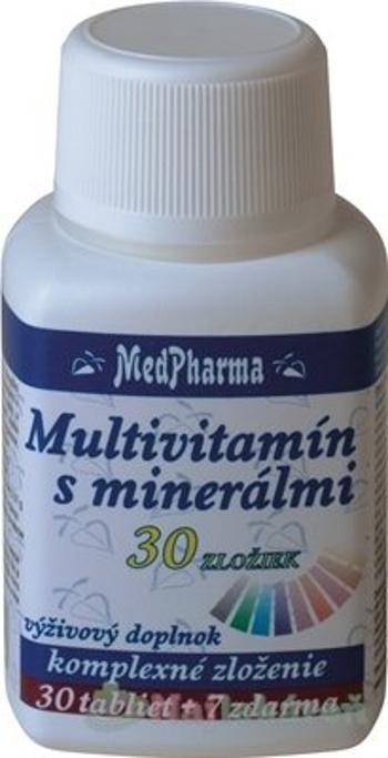 MedPharma Multivitamín s minerály 30 složek 37 tabliet