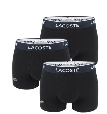 LACOSTE - Lacoste ultra comfortable stretch cotton black boxerky-XL (99 - 107 cm)