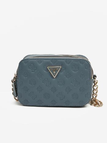 Guess Noelle Crossbody Camera Kabelka Modrá