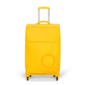 United Colors of Benetton Kabinový cestovní kufr Blow S 35 l - žlutá