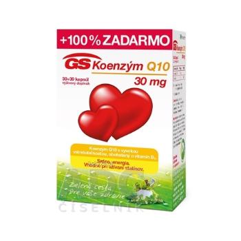 GS Koenzým Q10 30 mg NOVÝ