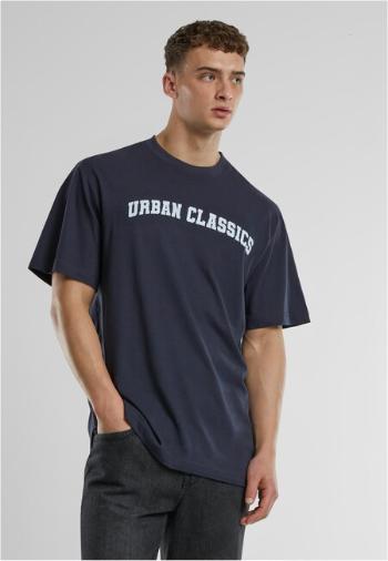 Urban Classics UC College Logo Tall Tee navy - M