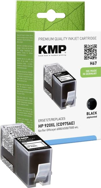 KMP Ink náhradný HP 920XL kompatibilná  čierna H67 1717,0051