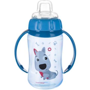 Canpol babies Cute Animals tréningový hrnček s držadlami 6m+ Dog 320 ml