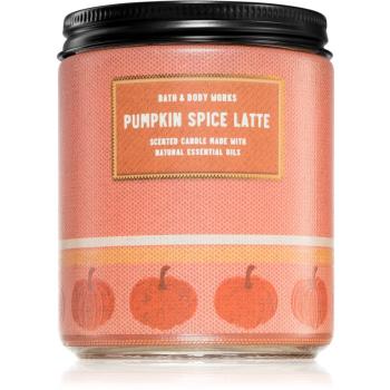 Bath & Body Works Pumpkin Spice Latte vonná sviečka I. 198 g