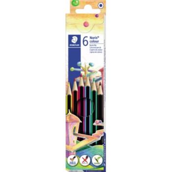 Staedtler farebná ceruzka Noris® colour 185 Set šesťhranná  185 C6 žltá, červená, červená lila, svetlo modrá, zelená, va