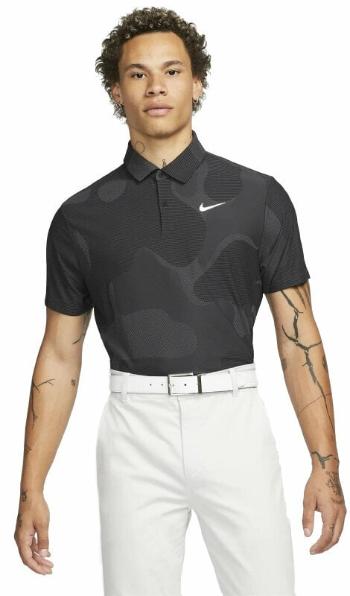 Nike Dri-Fit ADV Tour Mens Camo Black/Anthracite/White 2XL Polo košeľa