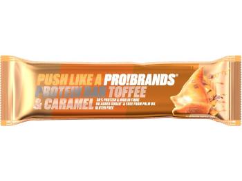 PROTEINPRO Protein bar s príchuťou toffee caramel 45 g