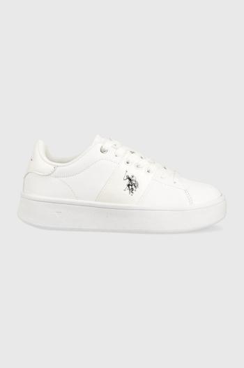 Tenisky U.S. Polo Assn. MARAYA biela farba, MARAYA002W/3Y1