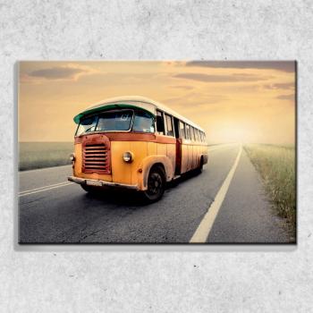 Foto na plátne Retro autobus 90x60 cm