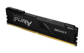 Kingston 16GB 2666MHz DDR4 CL16 DIMM 1Gx8 FURY Beast Black