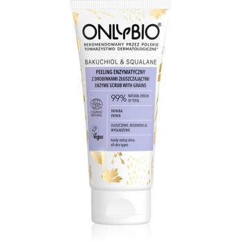 OnlyBio Bakuchiol & Squalane enzymatický peeling pre jemnú a hladkú pokožku 75 ml