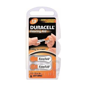 DURACELL HA 13 EASYTAB 1.4V batérie