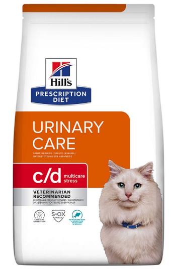 HILLS PD Feline c/d Urinary Stress morská ryba granule pre mačky 1,5kg