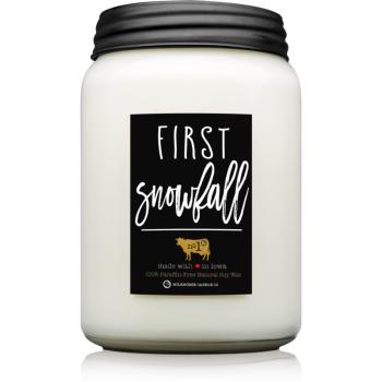 Milkhouse Candle Co. Farmhouse First Snowfall vonná sviečka Farmhouse Jar 737 g