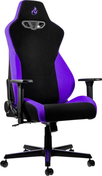 Nitro Concepts S300 Debula Purple herné stoličky čierna, purpurová