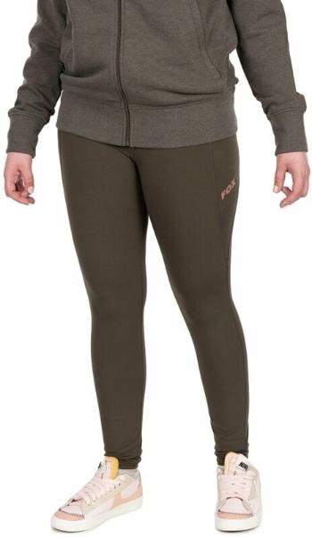 Fox Fishing Nohavice Womens Leggings Dusty Olive Marl/Mauve Fox S