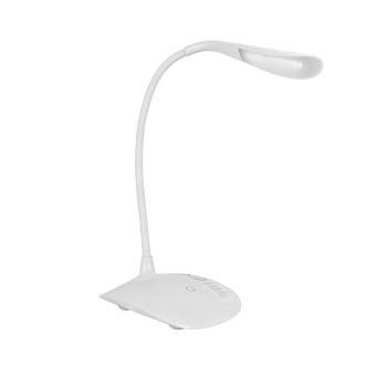 COLORWAY LED STOLNA LAMPA CW FLEXI, BIELA (CW-DL06FPB-W)