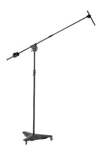 K&M 21430 Overhead microphone stand black