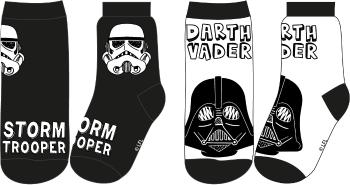 EPlus Sada 2 párov detských ponožiek - Star Wars Veľkosť ponožiek: 31-34