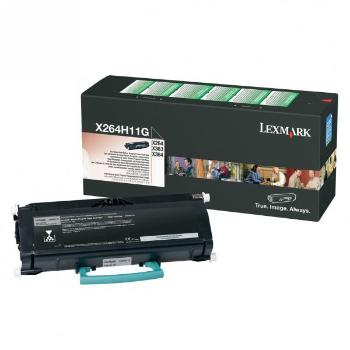 LEXMARK X264H11G - originálny toner, čierny, 9000 strán