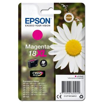 Epson 18XL T1813 purpurová (magenta) originálna cartridge