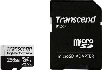 Transcend 330S pamäťová karta micro SDXC 256 GB Class 10, UHS-I, UHS-Class 3, v30 Video Speed Class výkonnostný štandard