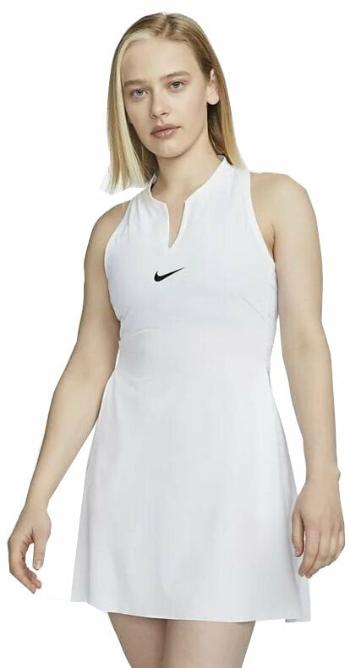 Nike Dri-Fit Advantage Womens Tennis Dress White/Black L