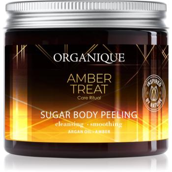 Organique Amber Treat zjemňujúci cukrový peeling 200 ml