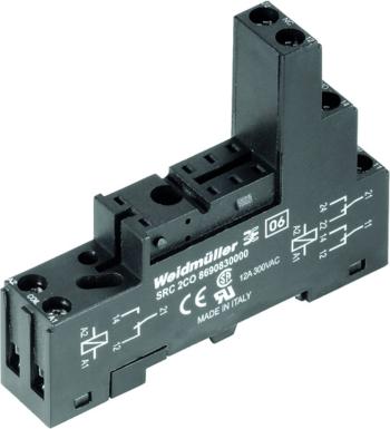 Weidmüller SRC 2CO pätice pre relé  Vhodné pre sériu: Weidmüller rad RIDERSERIES  (d x š x v) 65 x 15.6 x 77.6 mm  10 ks