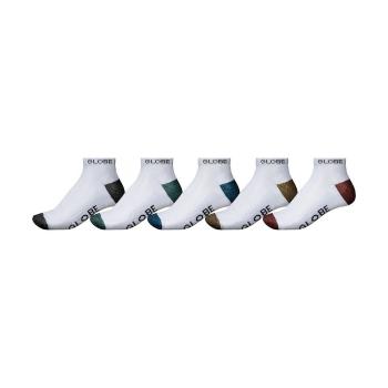 Globe  Ingles ankle sock 5 pack  Ponožky Biela