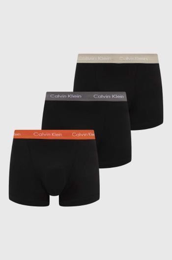 Boxerky Calvin Klein Underwear 3-pak pánske,čierna farba,0000U2662G